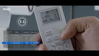 Haier  AC Demo video  English language