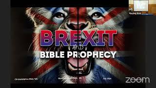 2024-07-06 1100 Mumbles Saturday Special- Brexit & Bible prophecy a challenge to us all - M Davies