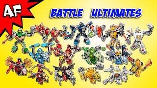 Every Lego Nexo Knights BATTLE SUIT ULTIMATES Set - Complete Collection