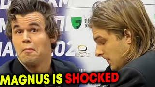 Magnus Carlsen Gets SHOCKED After He TRICKS Rapport in %99.9 LOST POSITION