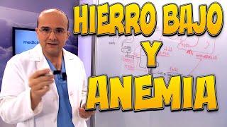 HIERRO BAJO y ANEMIA - Enfermedades #37