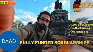 Fully funded DAAD Scholarships in Germany 20232024  Masters & PhD