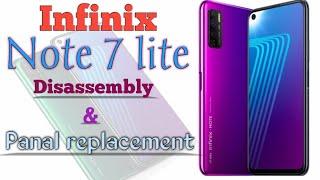 Infinix Note 7 lite  disassembly  Infinix X656 panal replacement