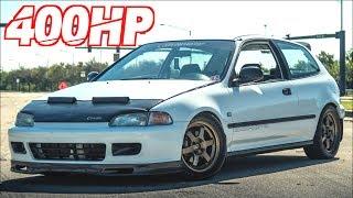 400HP Nitrous Civic on the Street - The Perfect Street Honda Build Its So Clean