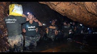 All 12 boys and football coach trapped in Thailand cave ‘found alive’