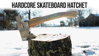 DIY  Hardcore Hatchet Handle from Skateboards