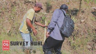 RAPAT KOORDINASI DAN SURVEI LOKASI UNTUK MENGETAHUI DIMENSI JALAN RT 11 RW 02 DUKUH SIDOWAYAH