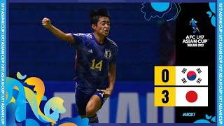 #AFCU17 - Final  Korea Republic 0 - 3 Japan