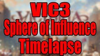 VIC3 Sphere of Influence Timelapse