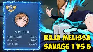 Meta Melissa Savage Terbaru dari Top 1 Global melissa mobile legends