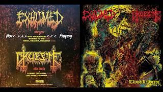 Exhumed  Gruesome - Twisted Horror Split EP 2020