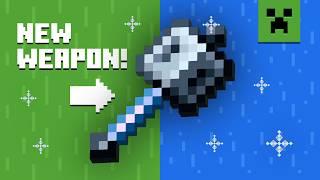 THE MACE A NEW WEAPON COMING TO MINECRAFT
