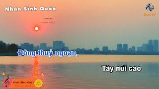 NHÂN SINH QUÁN - JIN TUẤN NAM Guitar beat solo karaoke Muoi Music  Muối SV