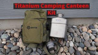 GRITR Titanium Camping Canteen Kit Review