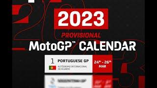 Kalender Sementara MotoGP™ 2023 ️  #MotoGP2023