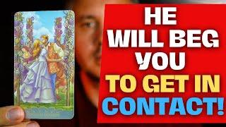 OMG️ What Will HE Realize If YOU Abruptly Stop contacting him?  TRUTH Tarot