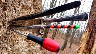 BEST Beginner Throwing KnivesTools Part 1 of 3 No Budget