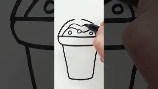 How to Draw Cup of Drink