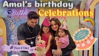 Amal’s birthday celebration   happy 5th birthday amal  had so much fun 