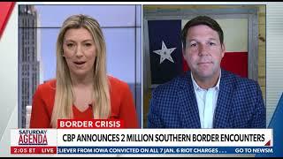 Rep. Jodey Arrington  Discusses the Border Crisis on Newsmax - September 24 2022