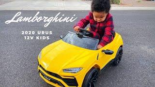 2020 Lamborghini Urus for Kids  Christmas Present  12V Electronic Ride Car with Parental Control