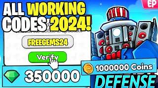 *NEW* ALL WORKING CODES FOR SKIBIDI TOWER DEFENSE IN JULY 2024 ROBLOX SKIBIDI TOWER DEFENSE CODES