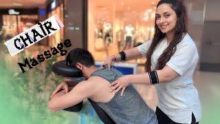 Mall chair massage turkishASMR Massage SEDEF