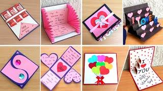 How to make Valentines day cardHandmade Valentines CardValentines day card makingValentine card