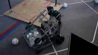 Team 3399s robot - test round ball pickup