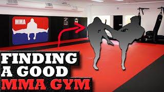 How to Pick a Good MMA Gym - McDojo Signs