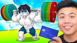 I Spent $27693 To Be The STRONGEST In Roblox Gym League