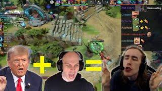 2x major winner Quinn shows how Donald Trump + Mason caster duo would looksound like