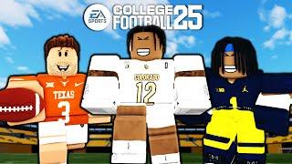 COLLEGE FOOTBALL 25 in Roblox