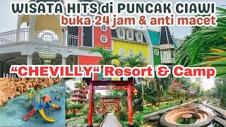 Wisata Seru di Ciawi Bogor CHEVILLY Resort & Camp Review Lengkap