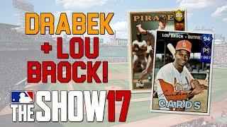 We Got Doug Drabek & Lou Brock  MLB 17 The Show - Diamond Dynasty Gameplay