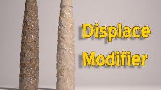 26 Modifiers in 3Ds MAX Displace Modifier