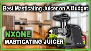 NXONE Slow Masticating Juicer Machine Review - Best Masticating Juicer On A Budget