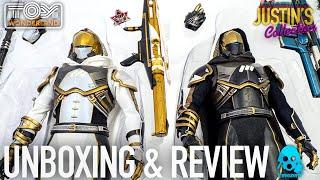 Destiny 2 Hunter Caluss Select & Golden Trace Shader Threezero Unboxing & Review