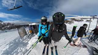 Perisher 2021 - Skiing - Pretty Valley - June Long Weekend - Insta360 One X2 - Skiing Australia