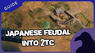 Age of Empires 4 Japanese Feudal Aggression into 2tc 2024