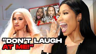 Shocking Nicky Minaj Takes Petty Shots at Cardi Bs Breakup