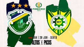 Campeonato Piauiense sub20  1ª rodada - Altos X Picos