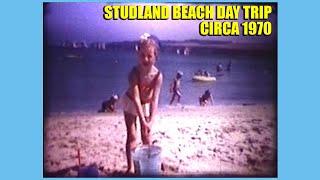 1970 Studland Beach Dorset Super 8 Cine Film old video