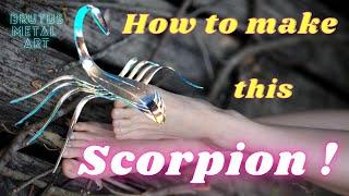 How to make this Scorpion with only 3 fork’s