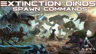 All ARK Extinction Unique Creatures SPAWN Commands - PC Xbox PS4