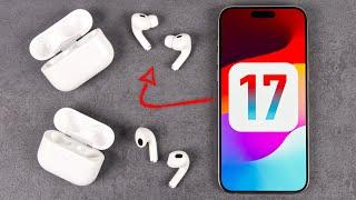 AirPods unter iOS 17 - Was ist neu?  Das sind alle neuen Funktionen & Veränderungen