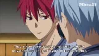 Kuroko Shows his true skill as a part of Generation of Miracles