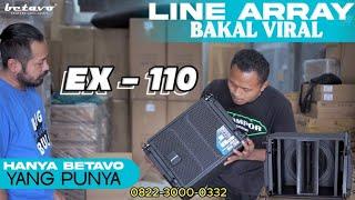 LINE ARRAY UNIK BETAVO EX 110 SANGAT MUNGIL DAN KEREN VERSI COAXIAL 10