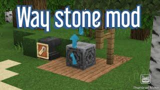 Waystone mod for minecraft pe