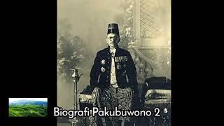 Biografi Pakubuwono 2